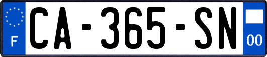 CA-365-SN