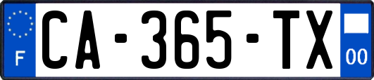 CA-365-TX