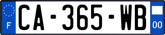 CA-365-WB