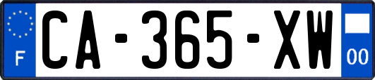 CA-365-XW