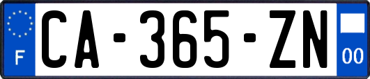 CA-365-ZN