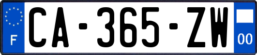 CA-365-ZW