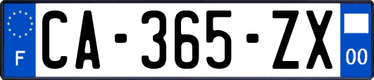 CA-365-ZX