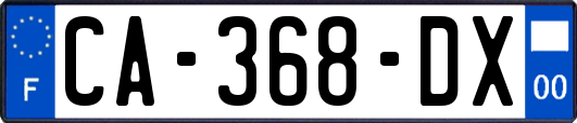 CA-368-DX