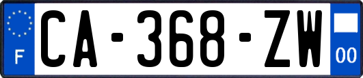 CA-368-ZW