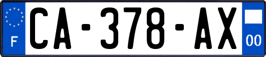 CA-378-AX