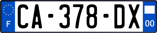 CA-378-DX