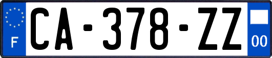 CA-378-ZZ