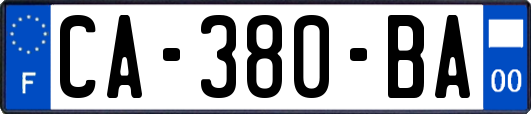 CA-380-BA