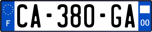 CA-380-GA