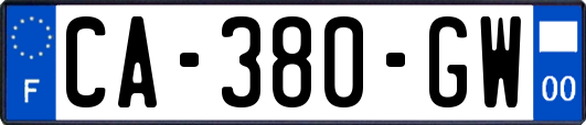 CA-380-GW
