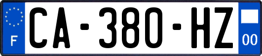 CA-380-HZ