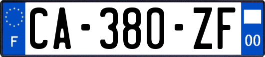 CA-380-ZF