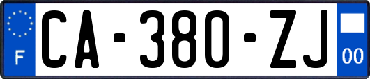 CA-380-ZJ