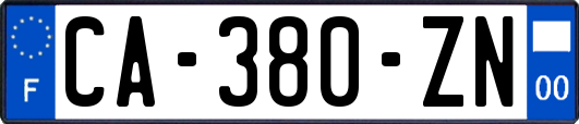 CA-380-ZN