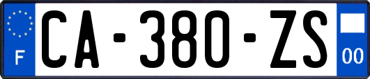 CA-380-ZS