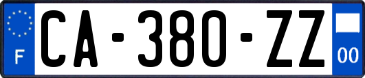 CA-380-ZZ