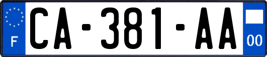 CA-381-AA