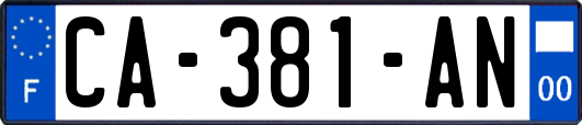 CA-381-AN