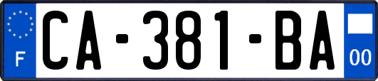 CA-381-BA