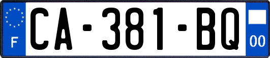 CA-381-BQ