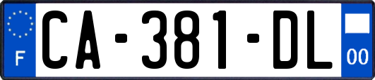 CA-381-DL