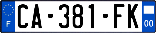 CA-381-FK