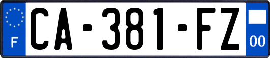 CA-381-FZ