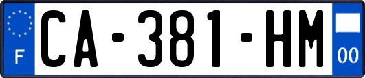 CA-381-HM