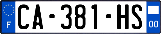 CA-381-HS