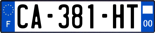 CA-381-HT