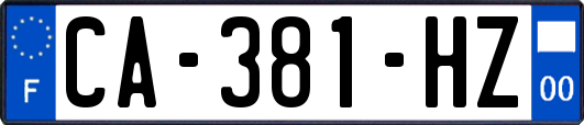 CA-381-HZ