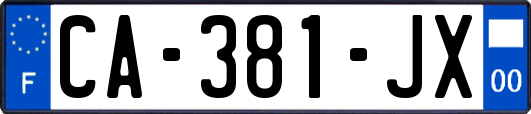 CA-381-JX