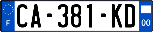 CA-381-KD