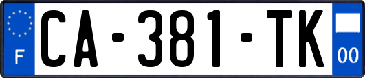 CA-381-TK