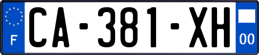 CA-381-XH