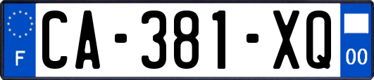 CA-381-XQ