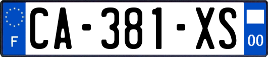 CA-381-XS