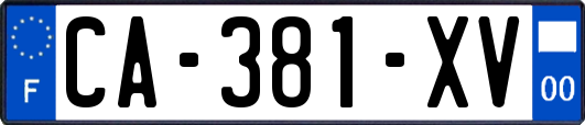 CA-381-XV