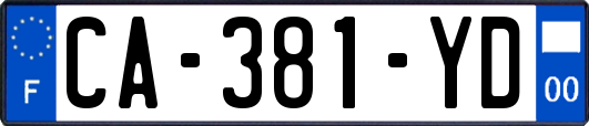 CA-381-YD