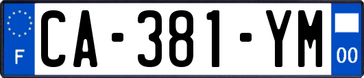 CA-381-YM