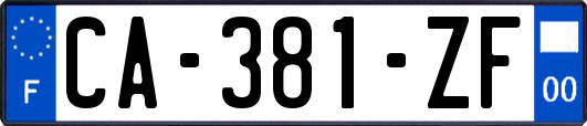 CA-381-ZF