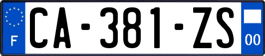 CA-381-ZS