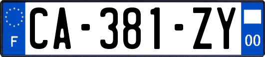 CA-381-ZY