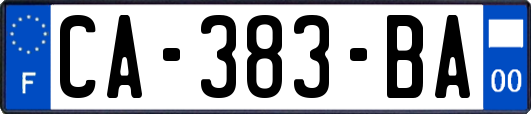 CA-383-BA