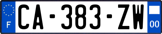 CA-383-ZW