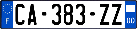 CA-383-ZZ