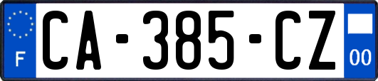 CA-385-CZ