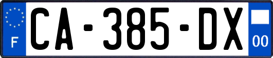 CA-385-DX