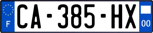 CA-385-HX